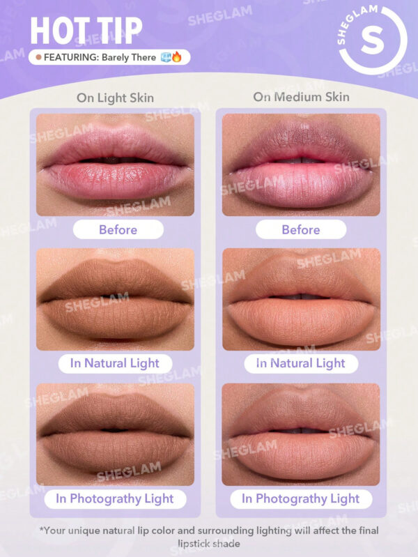 SHEGLAM Crayon contour des lèvres Boosting Bold Plumping - Pink Slip – Image 16
