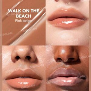 SHEGLAM Pout-Perfect Shine Lip Plumper-Walk On The Beach     NoëL Cadeau De NoëL Hiver Thanksgiving DéCoration De NoëL Maquillage FÊTe Plage Voyage Vacances Rose Y1241K Saint-Valentin DéCor Amour Cadeau Hiver Maquillage FÊTe Plage Voyage Vacances Rose Y2K Promos Offres Camping ExtéRieur PréSent Rose Mode Fille Nouvelle AnnéE CosméTique Cosplayer Meilleur Voyage FêTes Couleur Fantaisie Campus éCole Charme Ambiance Cny Nouvel An Chinois