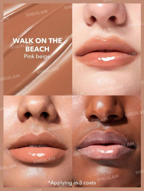 SHEGLAM Pout-Perfect Shine Lip Plumper-Walk On The Beach     NoëL Cadeau De NoëL Hiver Thanksgiving DéCoration De NoëL Maquillage FÊTe Plage Voyage Vacances Rose Y1241K Saint-Valentin DéCor Amour Cadeau Hiver Maquillage FÊTe Plage Voyage Vacances Rose Y2K Promos Offres Camping ExtéRieur PréSent Rose Mode Fille Nouvelle AnnéE CosméTique Cosplayer Meilleur Voyage FêTes Couleur Fantaisie Campus éCole Charme Ambiance Cny Nouvel An Chinois – Image 15