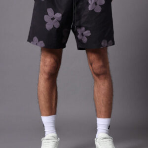 SUMWON Short en nylon à imprimé floral coupe régulière