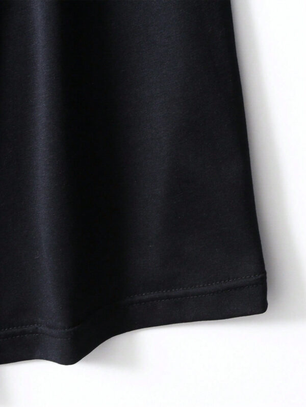 Manfinity Homme T-shirt Décontracté À Manches Courtes Pour Hommes Avec Texte Imprimé, Col Rond – Image 15