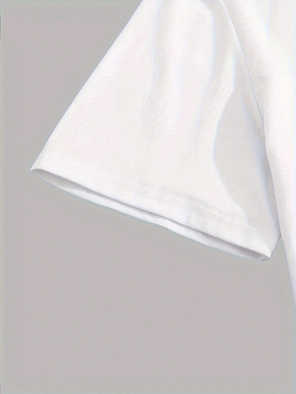 T-shirt d'été décontracté pour homme à manches courtes avec imprimé de voiture, col rond – Image 6