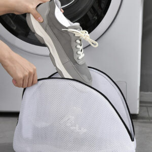 WHICHLIFE 1/2 pièces Sac de lavage de chaussures pour la maison, idéal pour le linge, les pantalons, les chaussures, les jeans, les bottes, les jupes