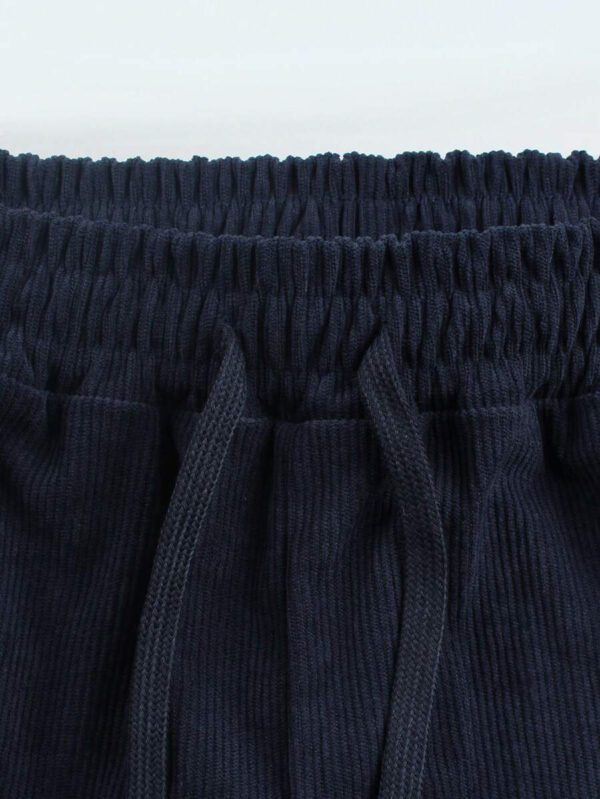 Manfinity Hypemode Pantalon mode couleur unie pour hommes, adapté pour les vêtements d'été pour hommes, pantalons pour hommes, pantalons de survêtement pour hommes, survêtements amples pour hommes, tenue de survêtement pour hommes, vêtements pour hommes, survêtements – Image 6