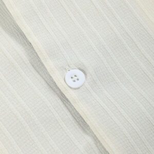 Manfinity RSRT Chemise courte à manches courtes pour hommes, col à patchwork, avec boutons devant, pour l'été