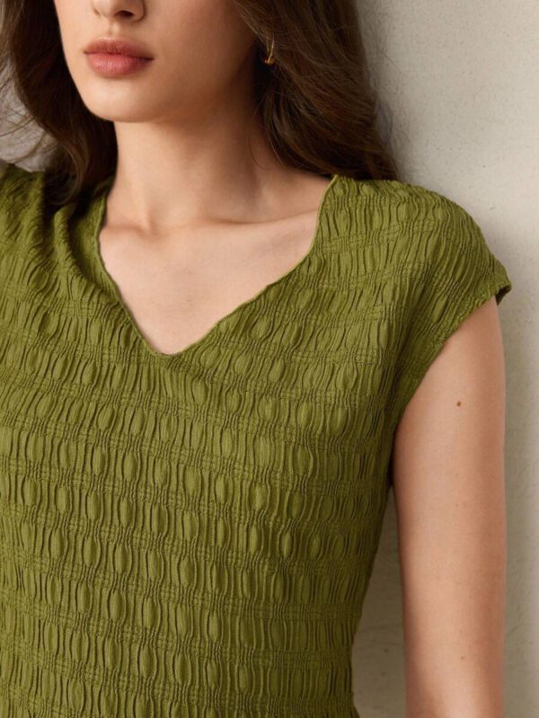 BizChic 2025 Nouvelle mode urbaine d'été Chemise polyvalente décontractée romantique pour femmes – Image 8