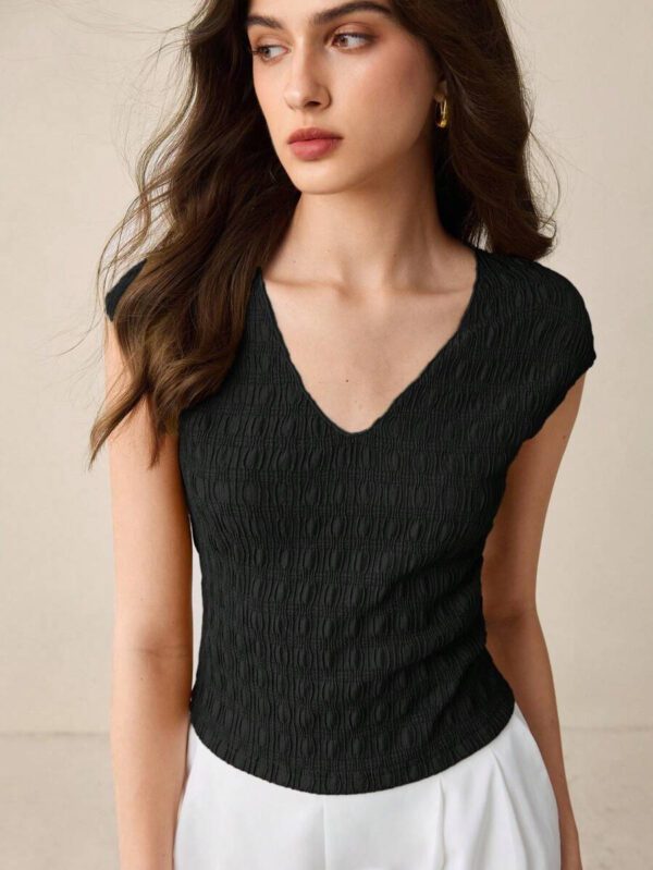 BizChic 2025 Nouvelle mode urbaine d'été Chemise polyvalente décontractée romantique pour femmes – Image 24