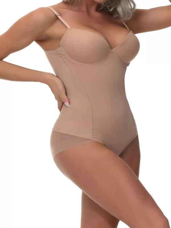 Solid Shapewear Bodysuit – Image 5