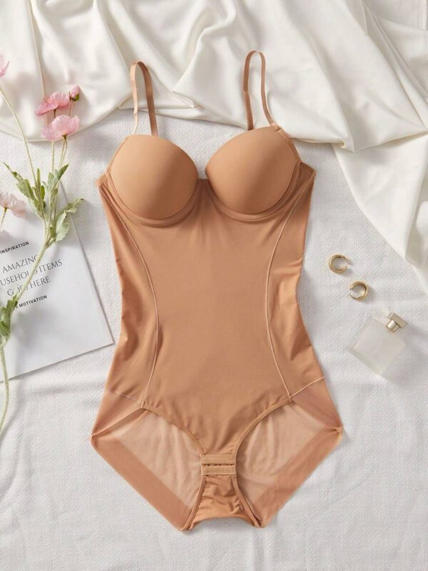 Solid Shapewear Bodysuit – Image 7