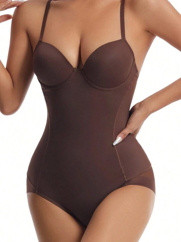 Solid Shapewear Bodysuit – Image 15