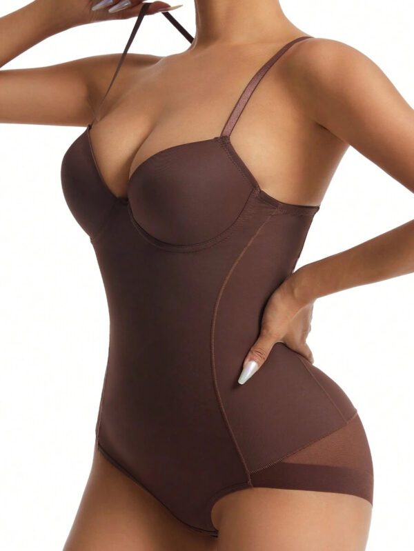 Solid Shapewear Bodysuit – Image 17
