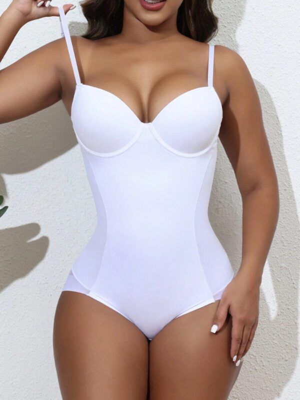 Solid Shapewear Bodysuit – Image 21