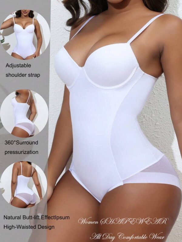 Solid Shapewear Bodysuit – Image 25