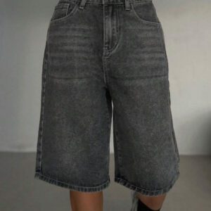 DAZY Vintage Washed Women's Denim Shorts