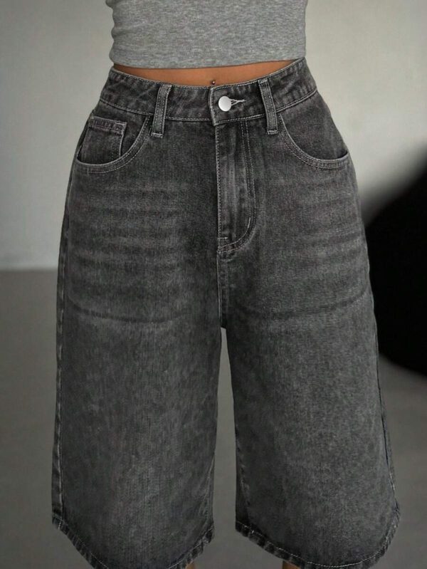 DAZY Vintage Washed Women's Denim Shorts – Image 5