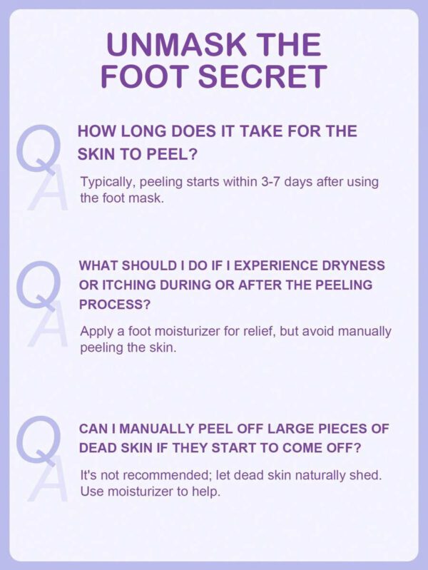 SlowSunday Peach Exfoliating Foot Peel Mask Repair Heels & Removes Dry Dead Skin- Peeling for Cracked Foot – Image 35