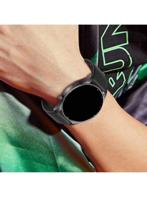 Montre connectée unisexe de 1,39 pouces avec fonction d'appel, réception de texte, comptage des pas, suivi des calories, modes sportifs multifonctions, alarme, contrôle à distance de la musique, paramètres de cadran personnalisés – Image 11