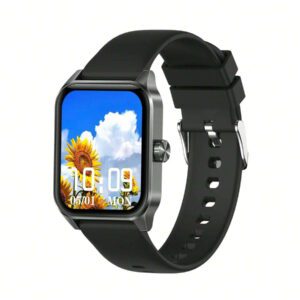 Montre intelligente (répondre aux appels/numéroter) pour hommes et femmes, bracelet intelligent avec écran HD de 1,85 pouces, podomètre de suivi d'activité physique, rappel de message, réveil, rappel de règles pour femmes, recherche de téléphone, compatible avec les téléphones Android et IOS