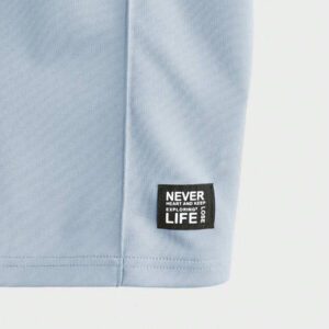 NEON BLANC Polo tricoté de couleur unie pour homme, style casual et streetwear pour un usage quotidien