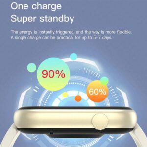 SIMSONLAB 2025 Montre connectée colorée pour hommes et femmes, écran large HD 2,01", multi-mode sport, 190 mAh, appel, réception de messages, contrôle de la musique, localisation du téléphone, podomètre, rappel, cadeau pour la fête des mères