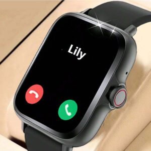 Montre connectée, appel sans fil/numérotation, rappels d'applications variées, convient aux hommes et aux femmes, montres de sport, fond d'écran personnalisable, cadeaux de vacances, cadeaux d'anniversaire