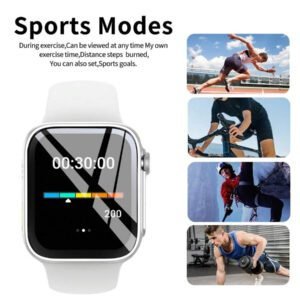 Montre connectée, appel sans fil/numérotation, mode multisport, rappel et rejet d'appel, rappel d'information, rappel de SMS, cadeaux de Noël, cadeaux d'anniversaire