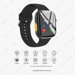 Montre connectée, appel sans fil/numérotation, mode multisport, rappel et rejet d'appel, rappel d'information, rappel de SMS, cadeaux de Noël, cadeaux d'anniversaire
