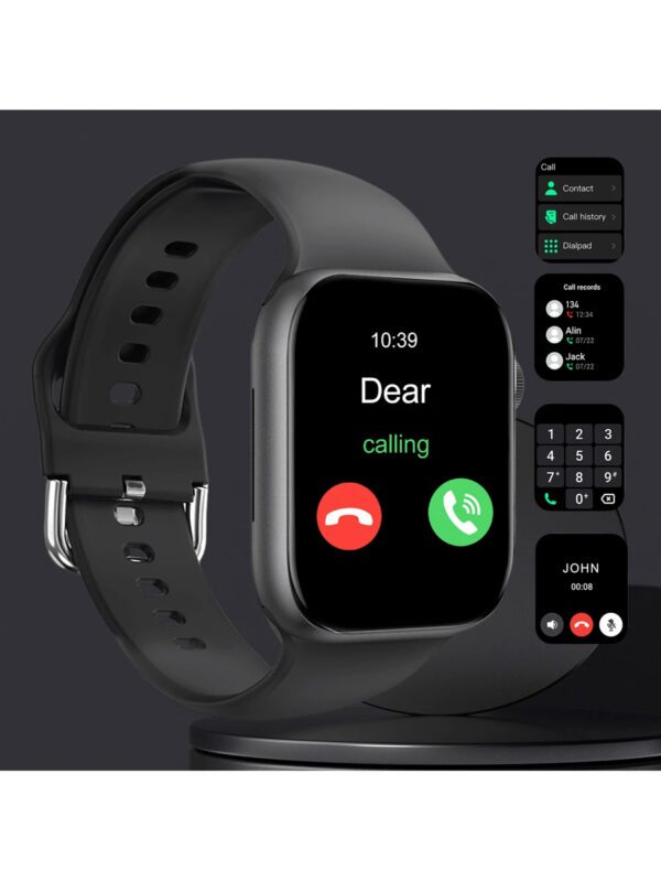 Montre Intelligente Universelle Pour Hommes Et Femmes, Rappel D'informations, Lecture De Musique Et Réponse Aux Appels Téléphoniques – Image 3