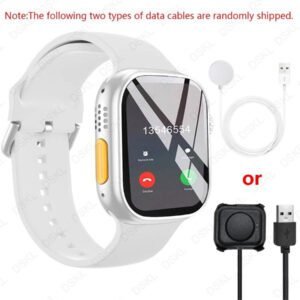 Montre connectée, appel sans fil/numérotation, mode multi-sport, rappel et rejet d'appel, rappel SMS, fond d'écran personnalisé, cadeaux de vacances, cadeaux d'anniversaire