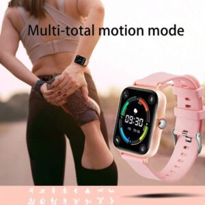 Eytlptoc Nouvelle montre intelligente avec appels sans fil, montres intelligentes pour hommes et femmes, écran couleur de 1,85 pouces, montre intelligente à la mode pour femmes, montre intelligente pour hommes et compatible avec les téléphones Android et iOS !