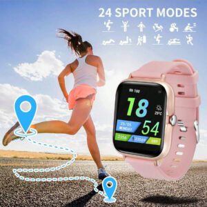 Eytlptoc Nouvelle montre intelligente avec appels sans fil, montres intelligentes pour hommes et femmes, écran couleur de 1,85 pouces, montre intelligente à la mode pour femmes, montre intelligente pour hommes et compatible avec les téléphones Android et iOS !