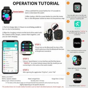 1 pièce Montre connectée polyvalente avec grand écran de 2,01 pouces, appel sans fil, réception de messages, podomètre, compteur de calories, alarme, prévisions météorologiques, plusieurs modes sportifs, cadran personnalisable, compatible avec les smartphones iOS et Android