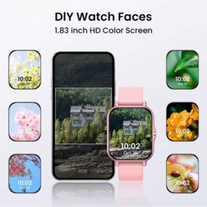 Montre intelligente d'étudiant avec fonctions d'appel téléphonique, de musique, de suivi de la condition physique, d'affichage météorologique et de jeux, nouvelle version
