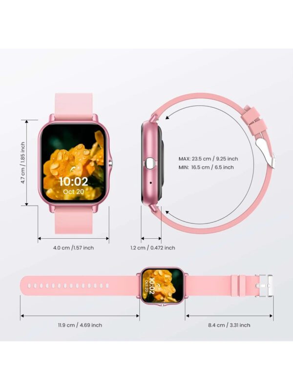 Montre intelligente d'étudiant avec fonctions d'appel téléphonique, de musique, de suivi de la condition physique, d'affichage météorologique et de jeux, nouvelle version – Image 7