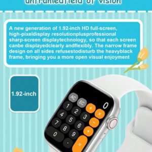 1 pièce Montre connectée multifonctionnelle avec écran tactile de 4,65 cm (1,83 pouces), bracelet en silicone, différents modes sportifs, contrôle de l'appareil photo, notifications d'applications sociales, Bluetooth, compatible Android et iOS, batterie 180 mAh, idéale pour l'école et le sport