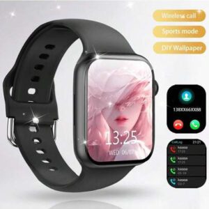 Montre Intelligente De Sport Unisexe Avec Rappel De Message, Contrôle De Musique, Contrôle De La Caméra Et Fonction