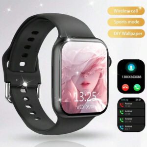 Montre Intelligente De Sport Unisexe Avec Rappel De Message, Contrôle De Musique, Contrôle De La Caméra Et Fonction