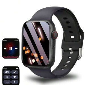 Montre Intelligente De Sport Unisexe Avec Rappel De Message, Contrôle De Musique, Contrôle De La Caméra Et Fonction