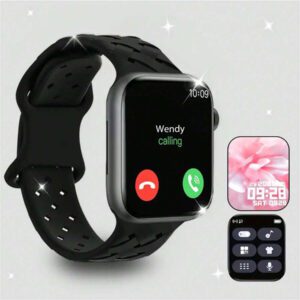 Montre Intelligente De Sport Unisexe Avec Rappel De Message, Contrôle De Musique, Contrôle De La Caméra Et Fonction