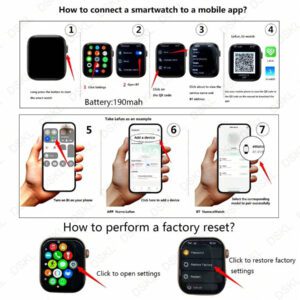 Montre Intelligente De Sport Unisexe Avec Rappel De Message, Contrôle De Musique, Contrôle De La Caméra Et Fonction