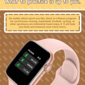 1 pièce Montre connectée multifonctionnelle pour enfants avec écran tactile de 1,44 po, bracelet en silicone, plusieurs modes sportifs, contrôle de l'appareil photo, notifications des réseaux sociaux, compatible Bluetooth avec Android et iOS, convient pour l'école, les sports et autres occasions