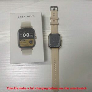 Montre connectée avec appel/numérotation sans fil, modes sportifs multiples, alerte et rejet d'appel, notification de message, convient aux hommes et aux femmes, compatible avec iOS/Android