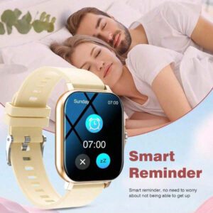 Nouvelle montre intelligente mode tactile HD full touch de 1,83 pouce avec fonction d'appel sans fil (cadran, réponse), cadrans de montre massifs, surveillance des exercices, rappel de messages, rappels d'applications multiples, convient aux téléphones Android et iOS, un cadeau parfait pour les hommes et les femmes