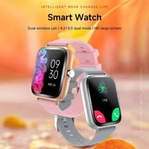 Montre connectée 2025 HD Résolution pour hommes et femmes, multifonction sport, activités, affaires, grand écran 1,83", rappels intelligents, contrôle photo, contrôle de la lecture musicale, simple et clair