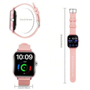 Eytlptoc Nouveau modèle 2025, montre connectée avec écran tactile haute définition de 1,85 po, montre connectée sport avec fonction d'appel et de réception de messages, surveillance du sommeil et podomètre, compatible avec les téléphones Android et iOS, cadeau parfait pour la famille et les amis !