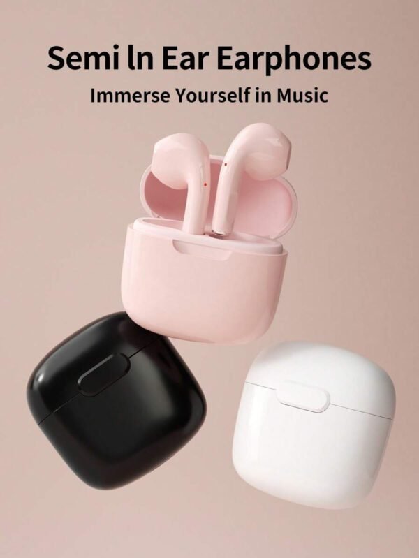 Écouteurs sans fil, casque sans fil, écouteurs intra-auriculaires, écouteurs sans fil, écouteurs intra-auriculaires BT 5.3 avec graves puissants – Image 11