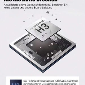 Écouteurs intra-auriculaires sans fil Pods ANC avec réduction de bruit (-36 dB) et étui de chargement MagSafe, 30 h d'autonomie, stéréo Hi-Fi 360°, étanches, pour téléphones Android/lPhone, AlRPods Pro, iPad, iOS, ordinateurs portables, pour iOS, utilisateurs Android, cadeaux pour la famille, les amis, les enfants, les anniversaires, le printemps, les petits amis, les petites amies, les vacances, Pâques. Petits écouteurs intra-auriculaires sans fil, portables, avec étui de chargement.