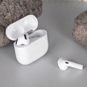 Écouteurs intra-auriculaires sans fil Pods ANC avec réduction de bruit (-36 dB) et étui de chargement MagSafe, 30 h d'autonomie, stéréo Hi-Fi 360°, étanches, pour téléphones Android/lPhone, AlRPods Pro, iPad, iOS, ordinateurs portables, pour iOS, utilisateurs Android, cadeaux pour la famille, les amis, les enfants, les anniversaires, le printemps, les petits amis, les petites amies, les vacances, Pâques. Petits écouteurs intra-auriculaires sans fil, portables, avec étui de chargement.