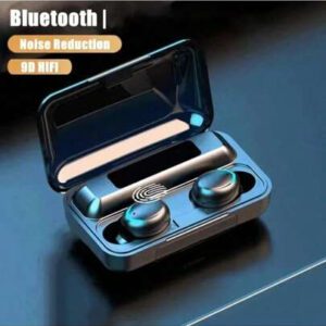 Nouveaux écouteurs Bluetooth 9D stéréo à basses élevées, écouteurs de sport mains libres à contrôle tactile TWS, écouteurs sans fil étanches pour tous les smartphones