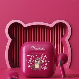 Disney Écouteurs Bluetooth Disney LF-918 Angel, annulation passive du bruit, son HIFI à semi-intra-auriculaire, appel clair avec micro, longue durée de vie de la batterie, écouteurs sans fil pour sports, musique et jeux, compatibles avec smartphones et tablettes